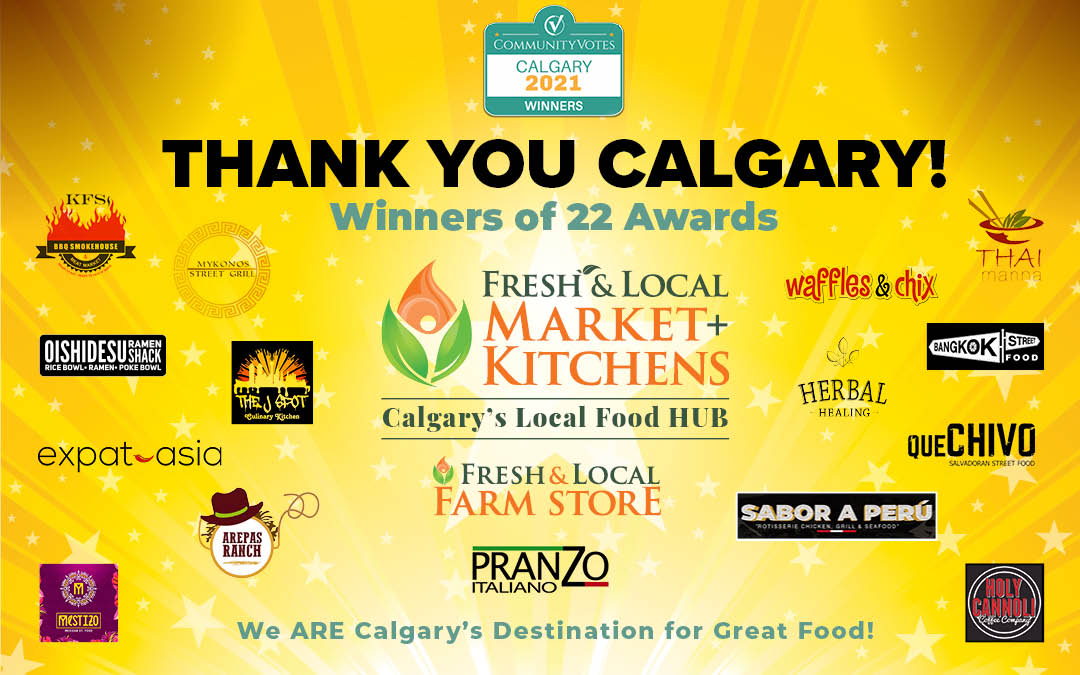 Calgary Community Votes Award Winners